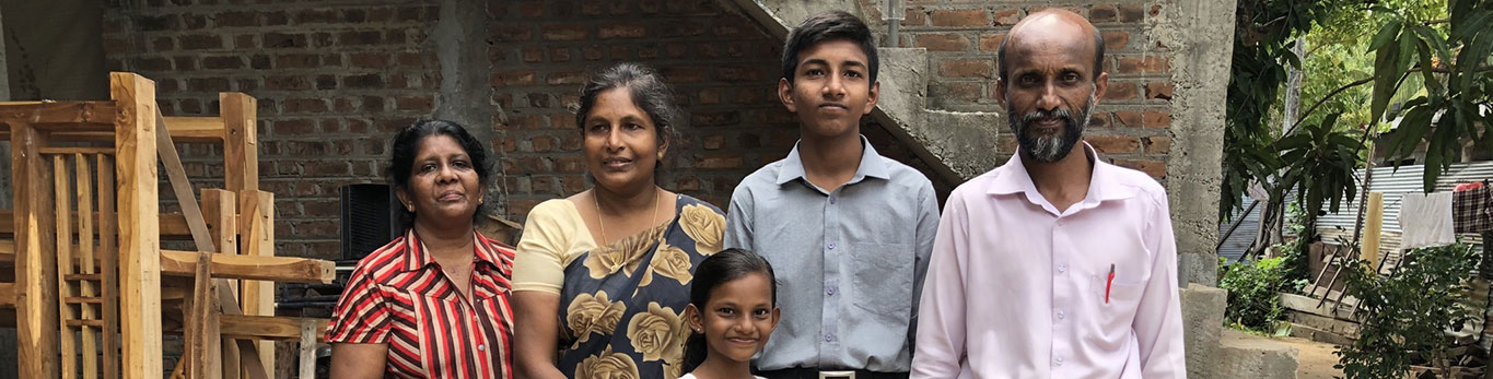 Sri Lankan family